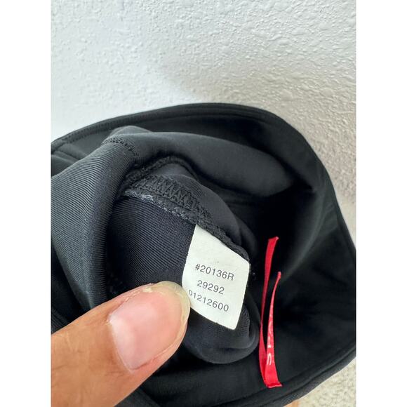 Spanx Faux Leather Moto Leggings Black Small Power Waistband - Picture 7 of 7